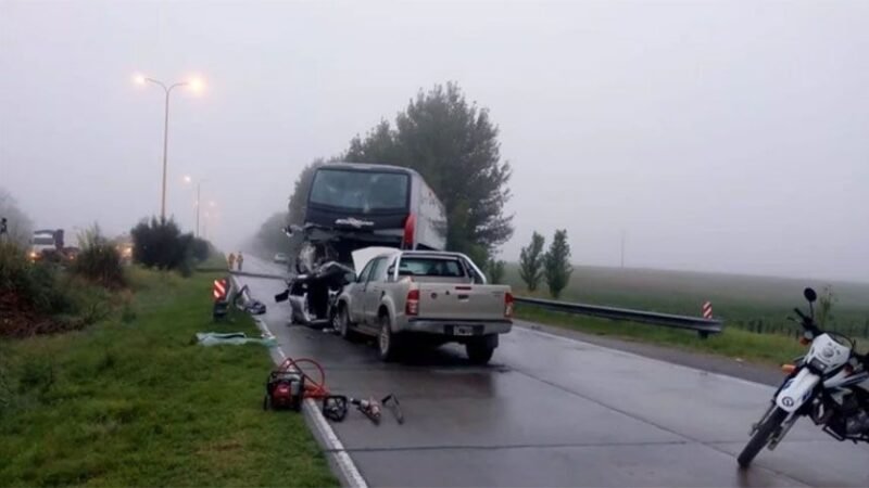 Fatal accidente en Autopista Serranías Puntanas