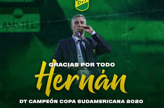 Hernán Crespo deja Defensa y Justicia