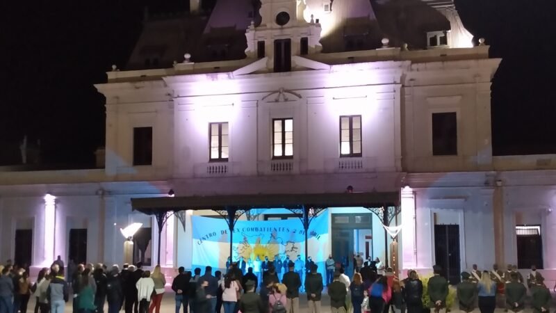 Vigilia en Conmemoración de la Gesta de Malvinas en San Luis.