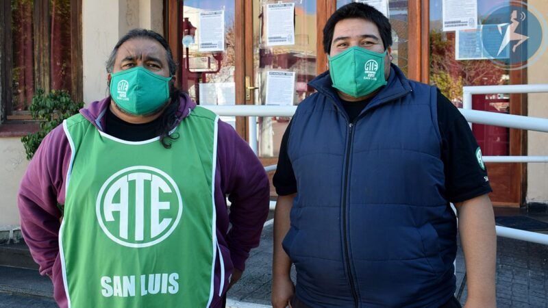 Tras el violento incidente ATE levantó la toma del municipio merlino