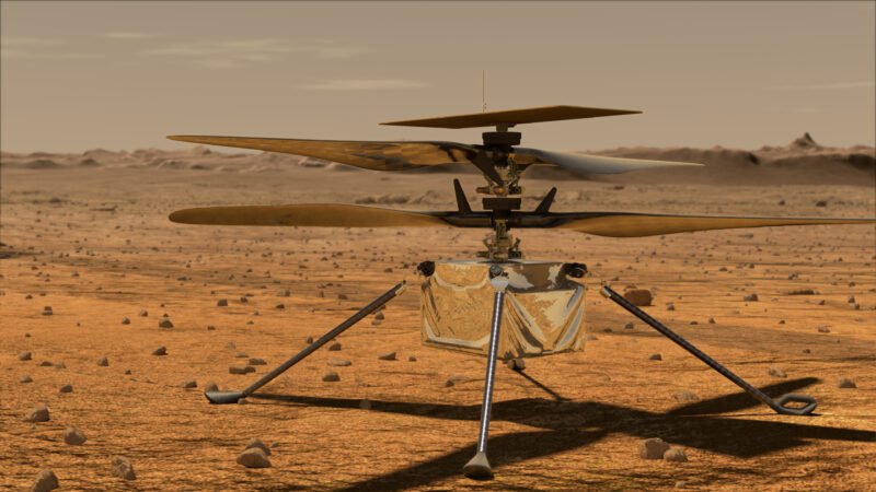 Gran paso: la NASA voló un dron en otro planeta por primera vez
