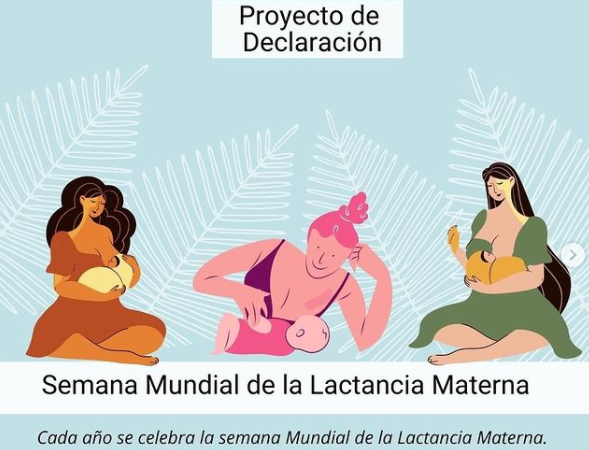 San Luis  declaró de Interés Legislativo y Municipal la Semana Mundial de la Lactancia Materna