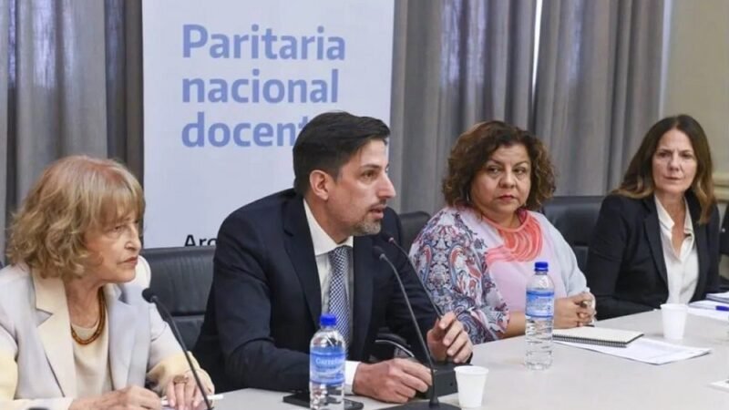 Educación: hoy habrá segunda ronda de paritarias