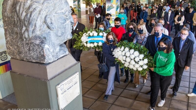 LA UNIVERSIDAD NACIONAL DE SAN LUIS, CONMEMORO EL DIA DE LA MEMORIA