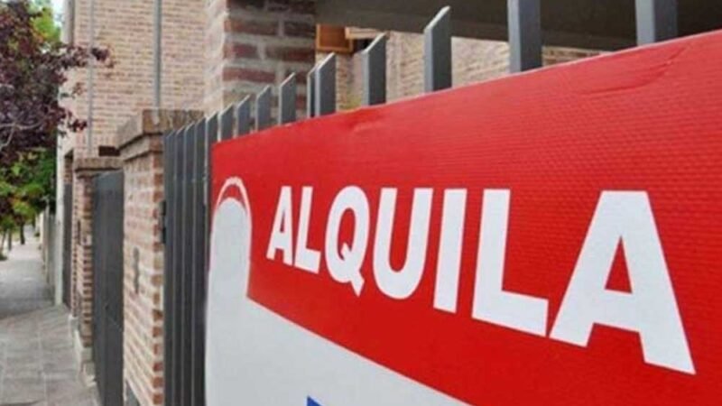 EN NOVIEMBRE LOS ALQUILERES TENDRÁN UNA SUBA DE MÁS DEL 73%