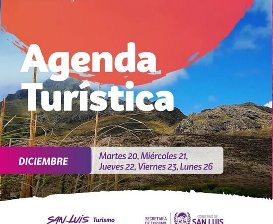 AGENDA TURÍSTICA DEL 22 AL 26 DE DICIEMBRE