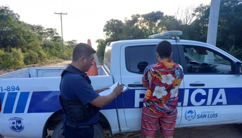 San Jerónimo: detuvieron a cuatro personas por un intento de robo en el balneario