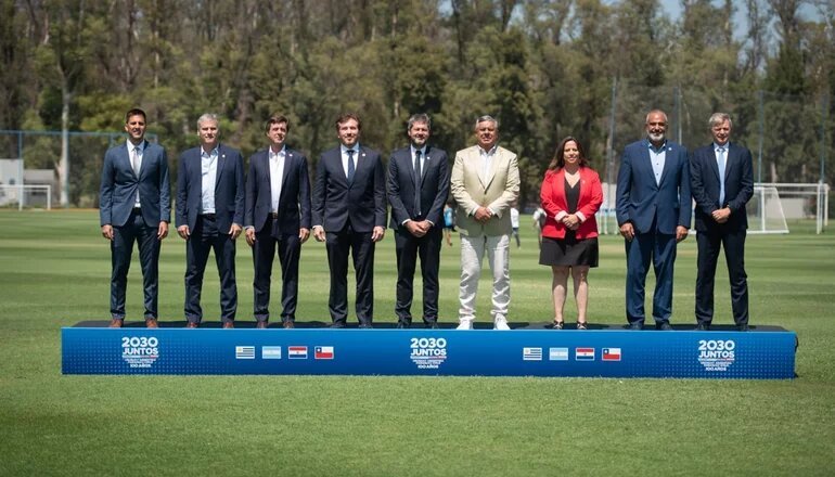 Argentina, Uruguay, Paraguay y Chile lanzaron su candidatura como sede para el mundial 2030