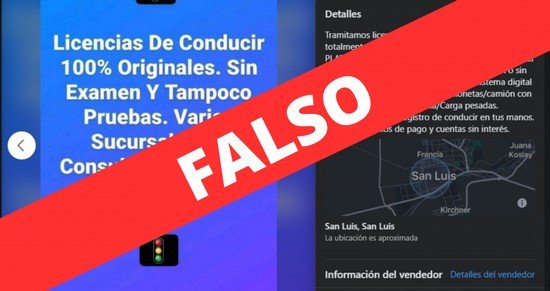 ALERTAN SOBRE ESTAFAS VIRTUALES PARA TRAMITAR EL CARNET DE CONDUCIR