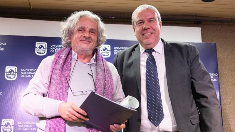 LA UNSL OTORGÓ EL DOCTORADO HONORIS CAUSA A JORGE LARROSA BONDÍA