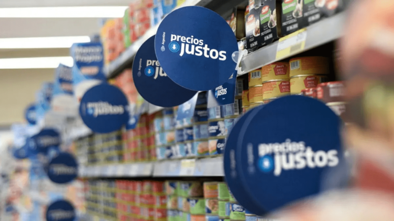 PRECIOS JUSTOS: EL GOBIERNO ESPERA MODIFICAR EL ESQUEMA CON HASTA 5 % DE AUMENTO POR MES