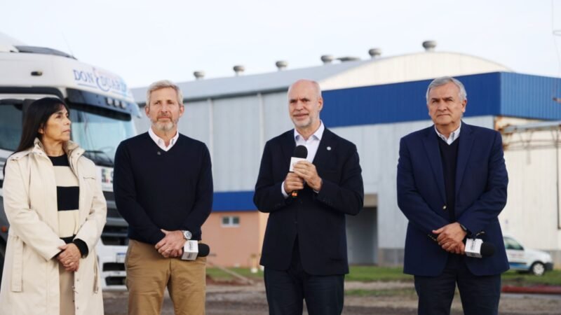 RODRÍGUEZ LARRETA PRESENTÓ CON MORALES Y FRIGERIO DIEZ PROPUESTAS PARA IMPULSAR LA INDUSTRIA NACIONAL