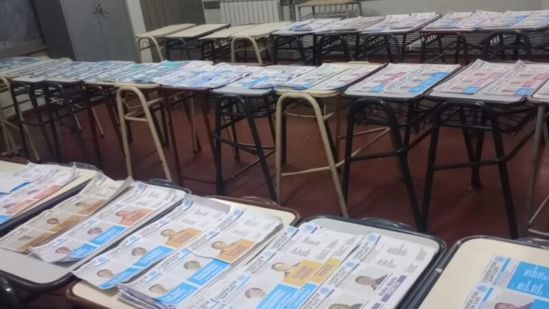 EL LUNES HABRÁ CLASES VIRTUALES DURANTE EL TURNO MAÑANA EN LAS ESCUELAS EN LAS QUE SE VOTA