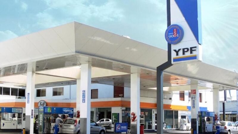 COMBUSTIBLES: SORPRESIVO AUMENTO DE HASTA 3,5% EN LAS ESTACIONES DE SERVICIO YPF