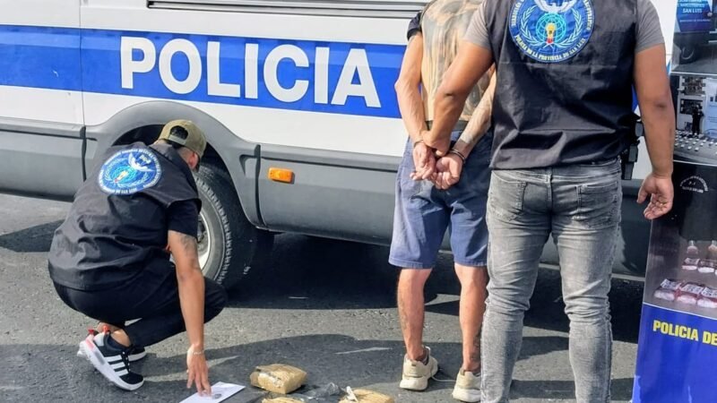 LA POLICÍA INCAUTÓ DROGA VALUADA EN MÁS DE 17 MILLONES DE PESOS Y FUE DETENIDO UN HOMBRE