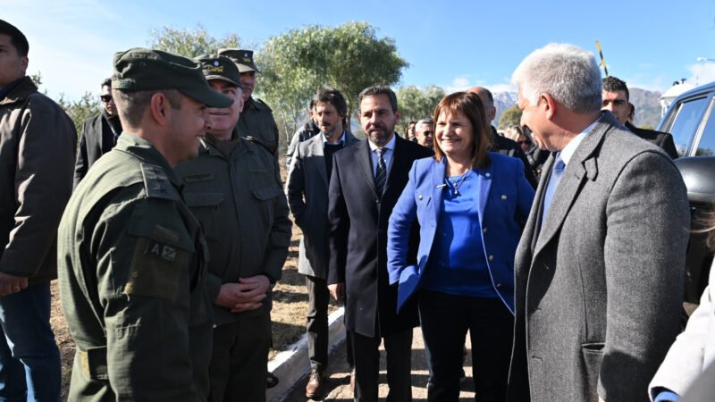 EL GOBIERNO PROVINCIAL CONCRETÓ EL REGRESO DE GENDARMERÍA A SAN LUIS