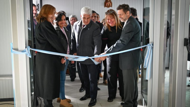 SE INAUGURÓ EL CENTRO DE PREVENCIÓN Y ASISTENCIA A LAS ADICCIONES