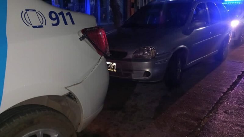 CHOCÓ A UN PATRULLERO Y TENÍA 2.48 DE ALCOHOL EN SANGRE