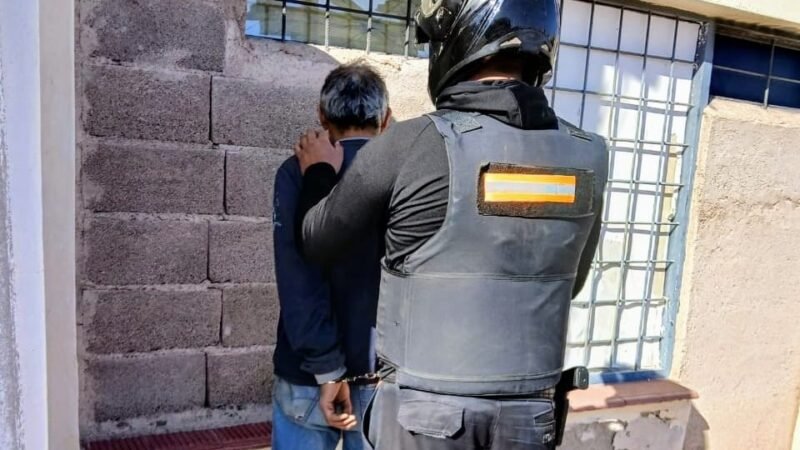 UN HOMBRE FUE DEMORADO POR OCASIONAR DISTURBIOS EN UNA VIVIENDA