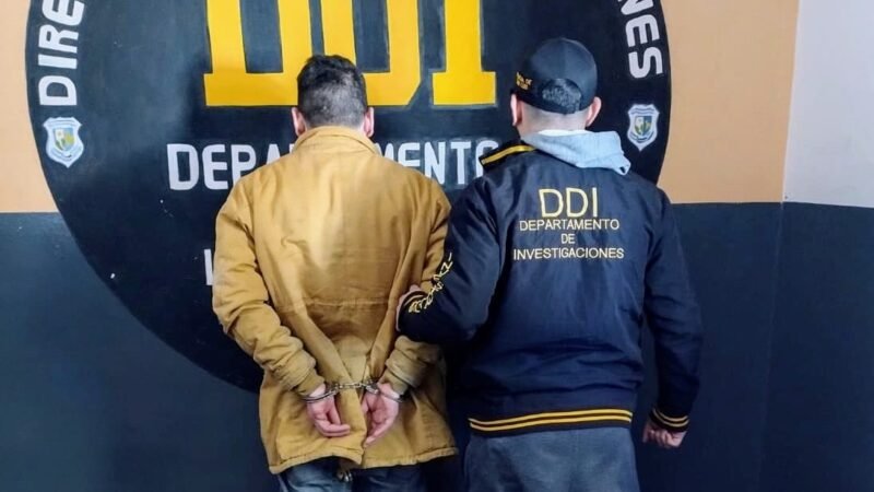 LA POLICÍA DETUVO A UN HOMBRE QUE TENÍA SALIDAS TRANSITORIAS Y NO HABÍA REGRESADO AL SERVICIO PENITENCIARIO PROVINCIAL