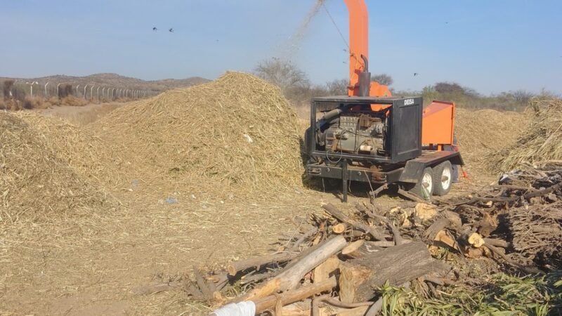 LOS VIVEROS RECIBIERON MÁS DE 140 TONELADAS DE RESIDUOS VERDES QUE SERÁN UTILIZADOS PARA COMPOST