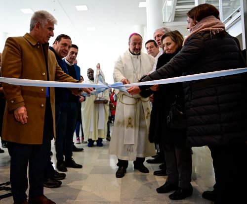 INAUGURARON UNA CAPILLA DE LA VIRGEN DE LOURDES EN EL ‘RAMÓN CARRILLO’