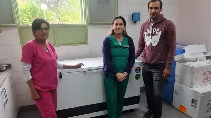 EL MINISTERIO DE SALUD CONTINÚA CON LA ENTREGA DE EQUIPOS DE REFRIGERACIÓN