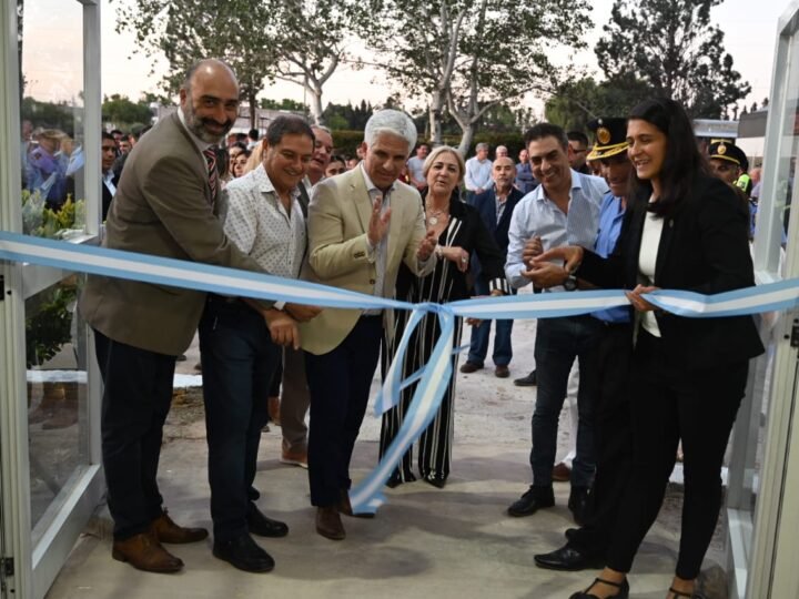 INAUGURARON LA NUEVA BASE OPERATIVA DE LA POLICÍA CAMINERA EN EL PARQUE INDUSTRIAL SUR