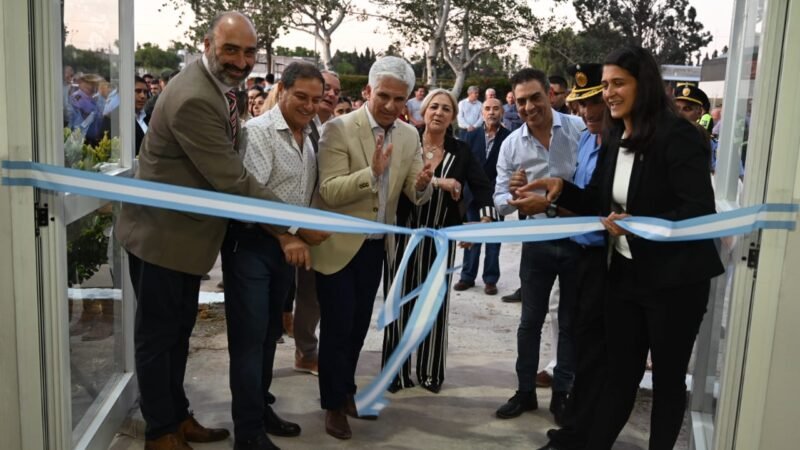 INAUGURARON LA NUEVA BASE OPERATIVA DE LA POLICÍA CAMINERA EN EL PARQUE INDUSTRIAL SUR