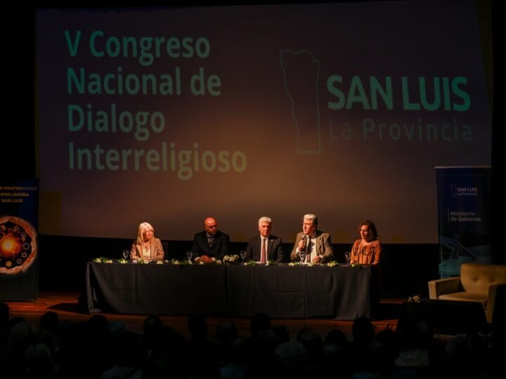 EL GOBERNADOR PARTICIPÓ DE LA APERTURA DEL V CONGRESO NACIONAL DE DIÁLOGO INTERRELIGIOSO