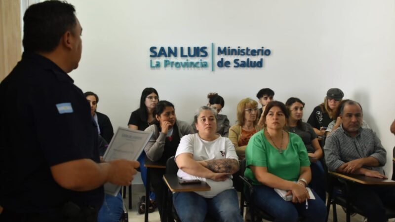 INICIARON LAS CAPACITACIONES SOBRE EVACUACIÓN DE EMERGENCIAS EN CASA DE GOBIERNO