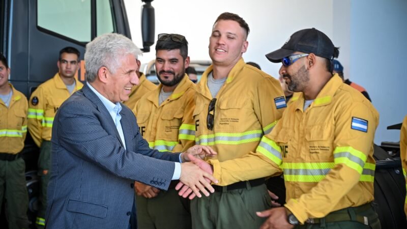 LA BRIGADA NACIONAL QUE MONITOREA Y CONTROLA FOCOS DE INCENDIOS TIENE SU BASE OPERATIVA EN SAN LUIS