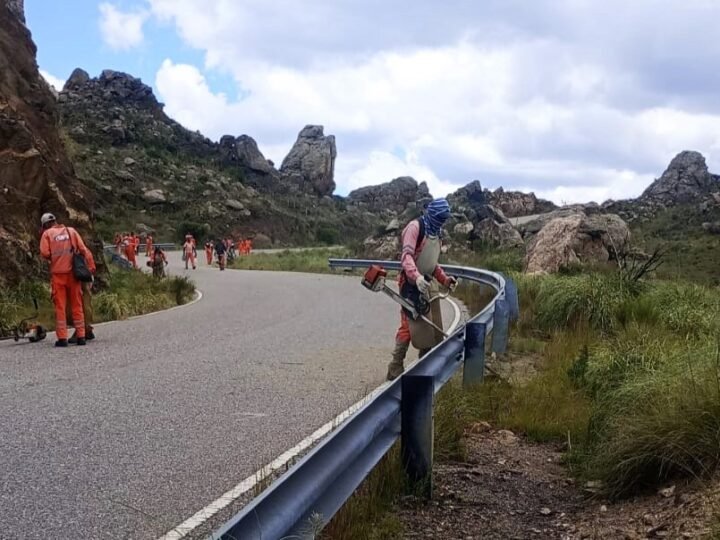 VIALIDAD PROVINCIAL REPARÓ CAMINOS, COLOCÓ CARTELERÍA Y REALIZÓ DESMALEZADO EN EL INTERIOR