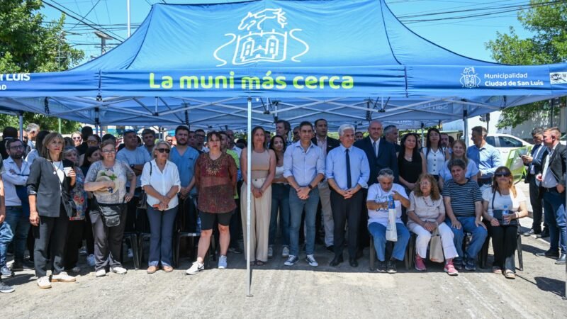 ‘MEJORANDO TU CUADRA’ LLEGÓ A LA BARRIADA DE ‘EL BAJO’ DE LA CAPITAL SANLUISEÑA