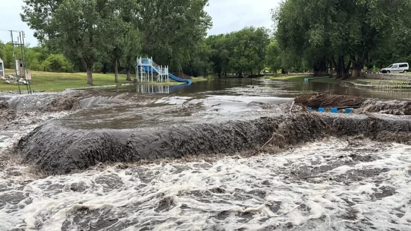 LA TOMA FUE LA LOCALIDAD DONDE MÁS LLOVIÓ CON 82,3 MM