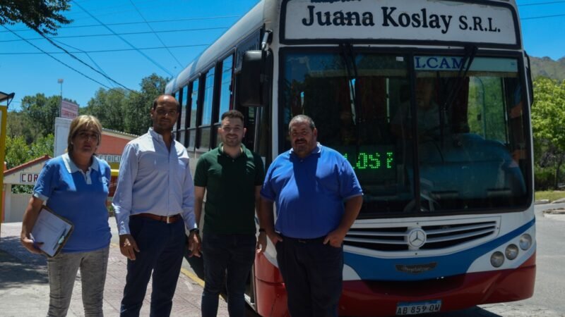 SUMARÁN NUEVAS FRECUENCIAS NOCTURNAS DE TRANSPORTE HACIA POTRERO DE LOS FUNES