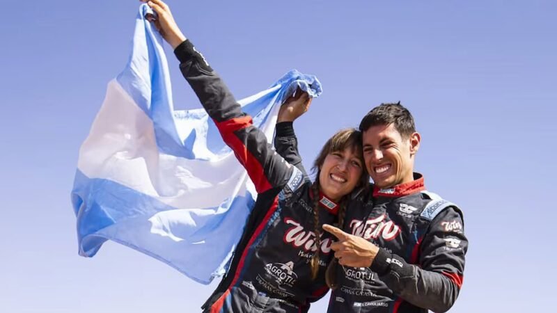 HISTÓRICO: EL MATRIMONIO CORDOBÉS GANÓ EL RALLY DAKAR Y LE DIO A ARGENTINA SU UNDÉCIMO TÍTULO