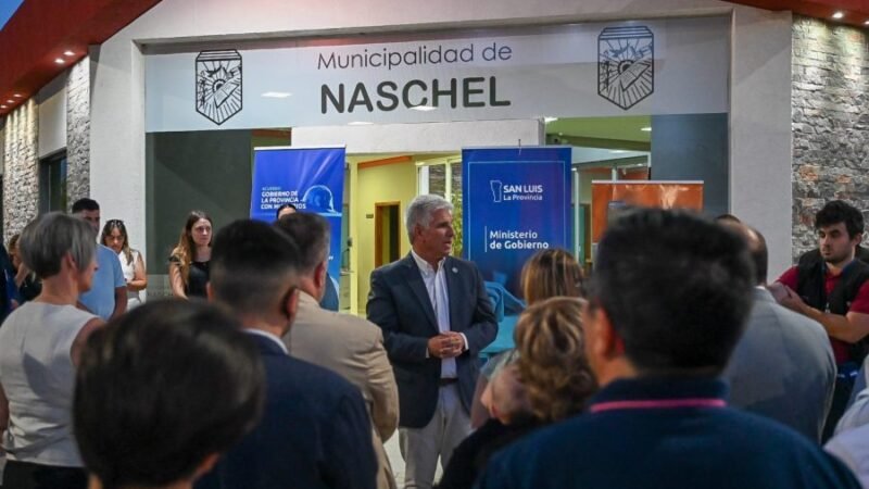 NASCHEL: EL GOBIERNO RENOVÓ EL ACUERDO «CONSTRUYENDO CON TU PUEBLO»