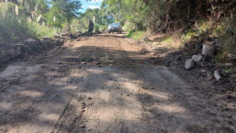 AVANZA LA REPARACIÓN DE CAMINOS EN EL DEPARTAMENTO SAN MARTÍN