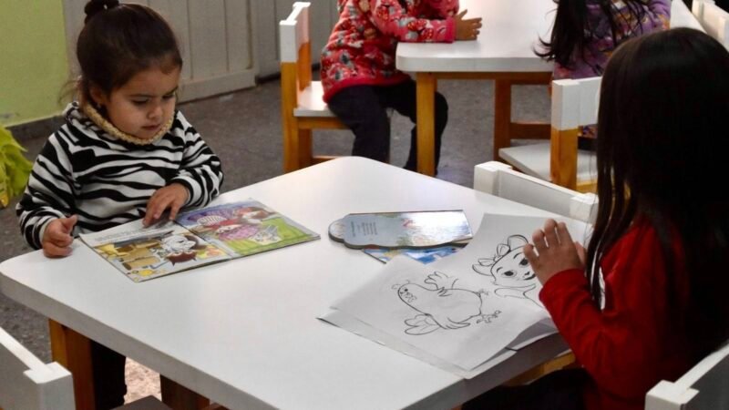 INTERNOS PENITENCIARIOS FABRICARON MOBILIARIO ESCOLAR PARA UN JARDÍN DE SAN LUIS