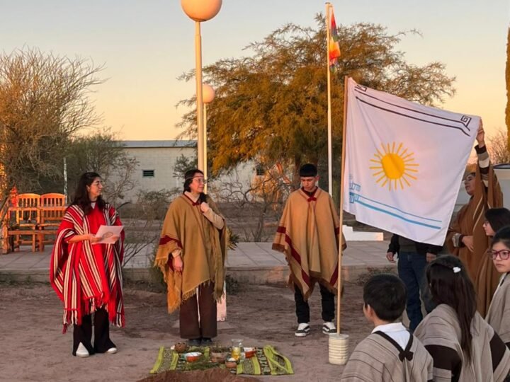 LA COMUNIDAD HUARPE DE GUANACACHE CELEBRÓ LA LLEGADA DEL SOLSTICIO DE INVIERNO