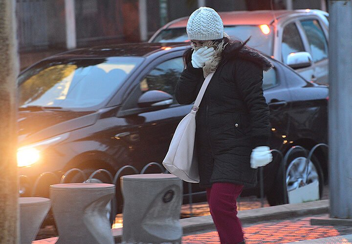 SAN LUIS ARRANCÓ LA SEMANA CON TEMPERATURAS BAJO CERO