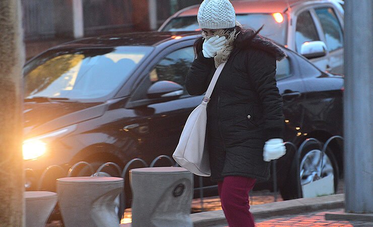 SAN LUIS ARRANCÓ LA SEMANA CON TEMPERATURAS BAJO CERO