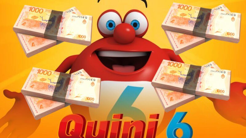 UN APOSTADOR DE SAN LUIS SACÓ EL QUINI 6 ESTE FIN DE SEMANA