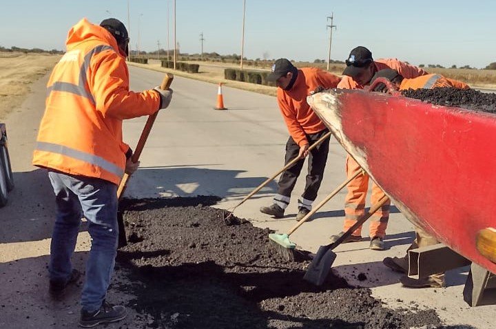 REPARAN DISTINTOS TRAMOS EN LA AUTOPISTA DE LAS SERRANÍAS PUNTANAS