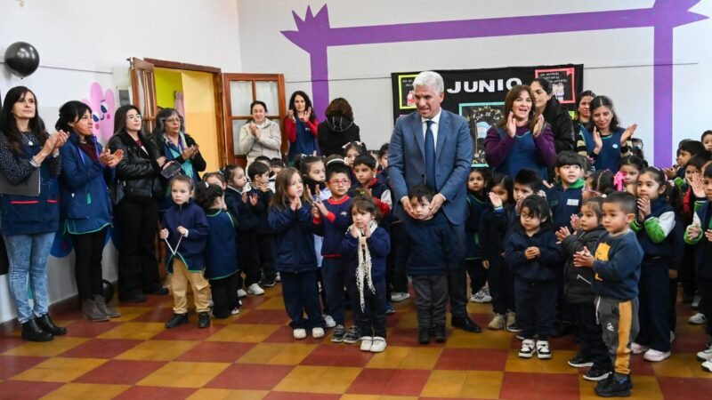 EL JARDÍN DE LA ESCUELA ‘JUAN PASCUAL PRINGLES’ SUMARÁ DOS AULAS NUEVAS Y DIVERSAS REFACCIONES