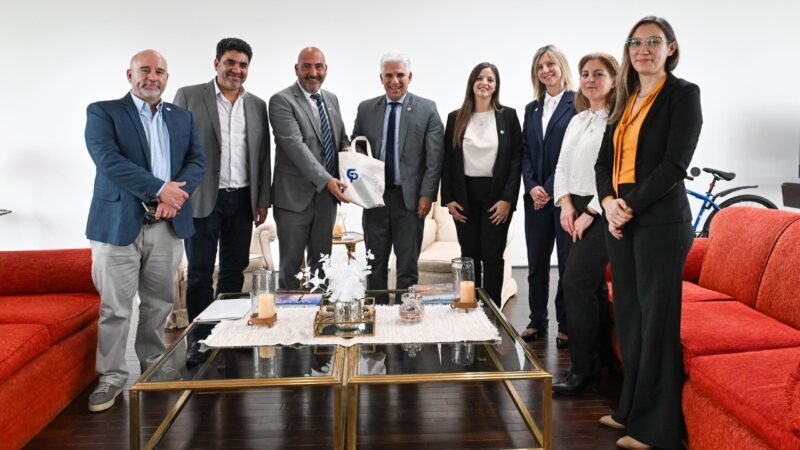 POGGI RECIBIÓ EN SU DESPACHO A AUTORIDADES DEL CONSEJO PROFESIONAL DE CIENCIAS ECONÓMICAS