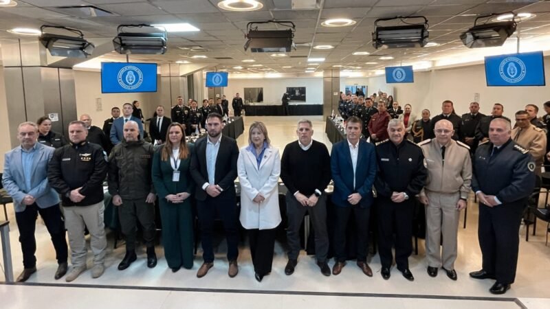 SAN LUIS PARTICIPÓ DEL PRIMER ENCUENTRO DEL AÑO DEL CONVENIO POLICIAL ARGENTINO