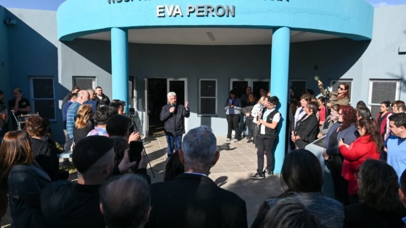 EL HOSPITAL ‘EVA PERÓN’ ESTRENÓ REFACCIONES COMO PARTE DE UN PROGRAMA DE FORTALECIMIENTO DE LA SALUD