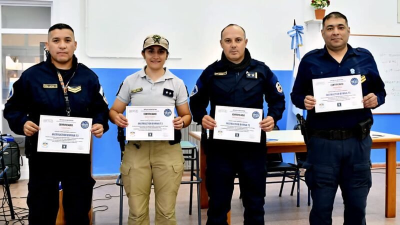 SAN LUIS CUENTA CON 30 INSTRUCTORES EN EL USO DE ARMAS NO LETALES BYRNA